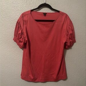 Ann Taylor Pink Short Sleeve Top